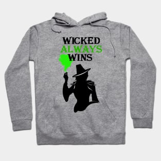 OUAT T-Shirt. Wicked Always Wins. Hoodie